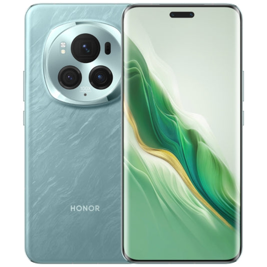 Honor Magic6 Pro، شاشة 6.8 بوصة، Magic OS 8.0، معالج Snapdragon 8 من الجيل الثالث ثماني النواة حتى 3.3 جيجاهرتز، شبكة: 5G، OTG، NFC، يدعم Google Play، 12 جيجابايت + 256 جيجابايت، 16 جيجابايت + 512 جيجابايت، 16 جيجابايت + 1 تيرابايت