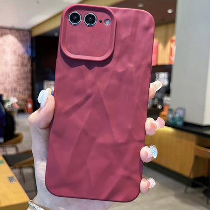جراب هاتف TPU بملمس التجاعيد غير اللامع، مناسب لهاتف iPhone 11 Pro Max، وiPhone 11، وiPhone 11 Pro، وiPhone X / XS، وiPhone XR، وiPhone XS Max