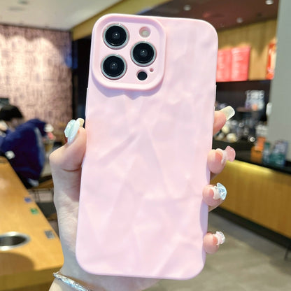 Frosted Wrinkles Texture TPU Phone Case, For iPhone 16 Pro Max, For iPhone 16 Pro, For iPhone 16 Plus, For iPhone 16, For iPhone 15 Pro Max, For iPhone 15 Pro, For iPhone 15 Plus, For iPhone 15