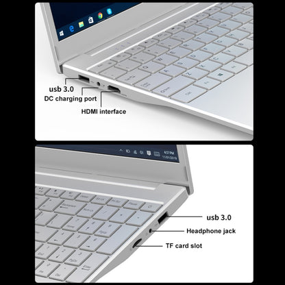 V8 15.6 inch Ultrathin Laptop, Windows 11 Intel Processor N95 Quad Core