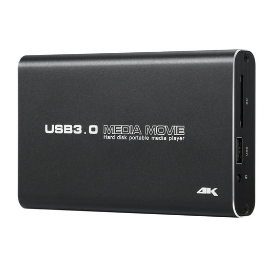 MP2506P 4K 30Hz HD Media Player, Support Auto Loop Play Videos & Photos & Music