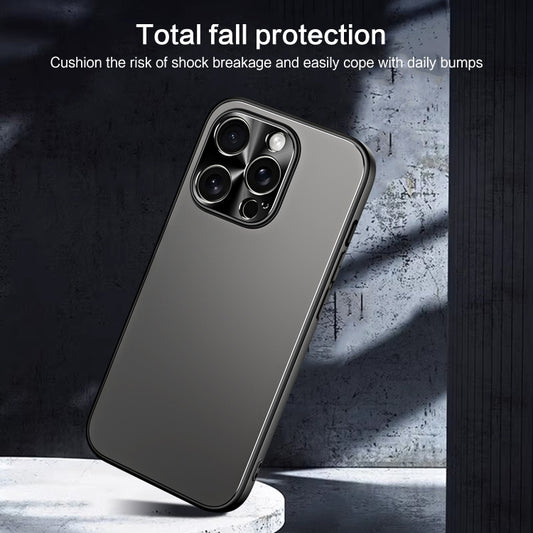 R-JUST RJ-61 Electroplating Frosted TPU + PC Phone Case, For iPhone 15 Pro Max, For iPhone 15 Pro, For iPhone 15 Plus, For iPhone 15, For iPhone 14 Plus, For iPhone 14, For iPhone 14 Pro, For iPhone 14 Pro Max, For iPhone 13 Pro Max, For iPhone 13 Pro�...