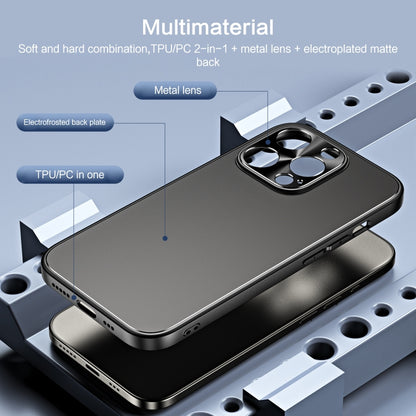 جراب هاتف R-JUST RJ-61 مطلي بالكهرباء من مادة TPU + PC، لهاتف iPhone 12 Pro