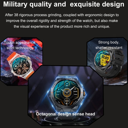 K62 1.43 inch AMOLED Round Screen Smart Watch Supports Bluetooth Calls
