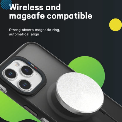 جراب هاتف مغناطيسي من سلسلة TGVIS Vigor مزود بوسادة هوائية MagSafe، لهاتف iPhone 15 Pro Max، لهاتف iPhone 15