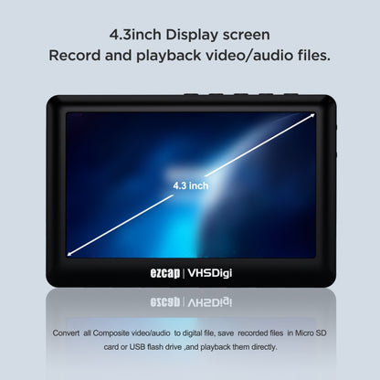 Ezcap 180 VHSDigi 4.3 inch Screen Video Capture Recording Box