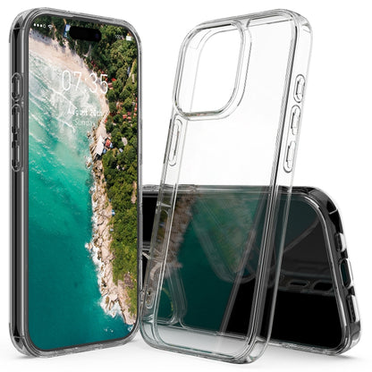جراب هاتف أكريليك مقاوم للخدش من مادة TPU، مناسب لأجهزة iPhone 17 Pro Max، iPhone 17 Pro، iPhone 17، iPhone 17 Air، iPhone 16e، iPhone 16 Pro Max، iPhone 16 Pro، iPhone 16 Plus، iPhone 16