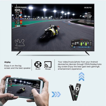 LEMFO DQ10 Allwinner H618 Quad Core ARM Cortex A53 8K HD Android TV Stick