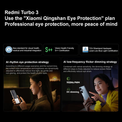 Xiaomi Redmi Turbo 3, 6.67 inch Xiaomi HyperOS Snapdragon 8s Gen 3 Octa Core 3.0GHz, NFC, Network: 5G, Support Google Play