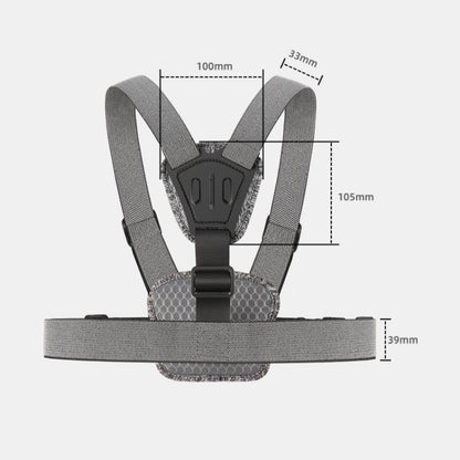 Adjustable Body Mount Belt Chest Strap with Mount & Screw, 3 in 1, 4 in 1, 6 in 1 Phone Clamp, 6 in 1 360 Phone Clamp, 7 in 1 Phone Clamp