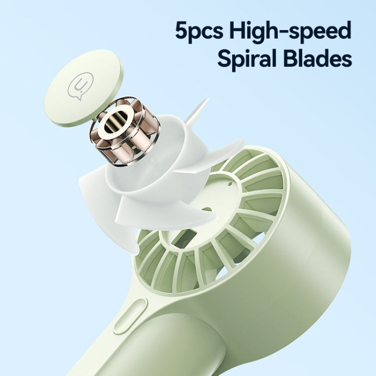 USAMS ZB288 Portable Type-C Rechargeable High Speed Handheld Mini Fan