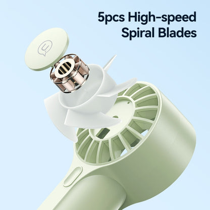 USAMS ZB288 Portable Type-C Rechargeable High Speed Handheld Mini Fan
