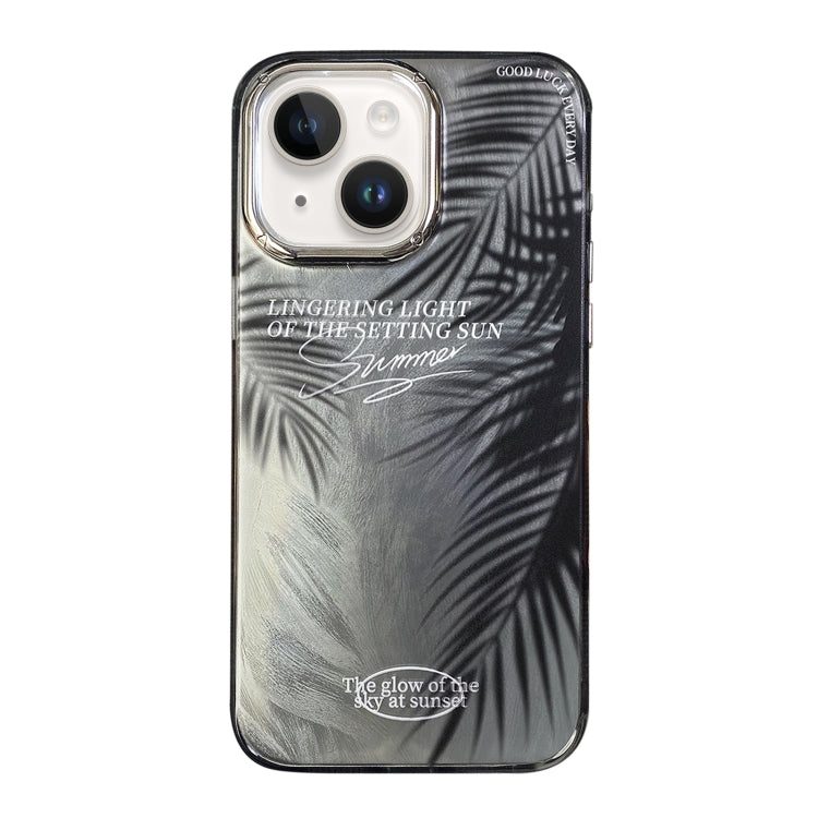 جراب هاتف مضاد للصدمات بتغطية كاملة وتصميم إشعاعي بنمط توضيحي، مناسب لهاتف iPhone 15 Pro Max، وiPhone 15 Pro، وiPhone 15، وiPhone 14