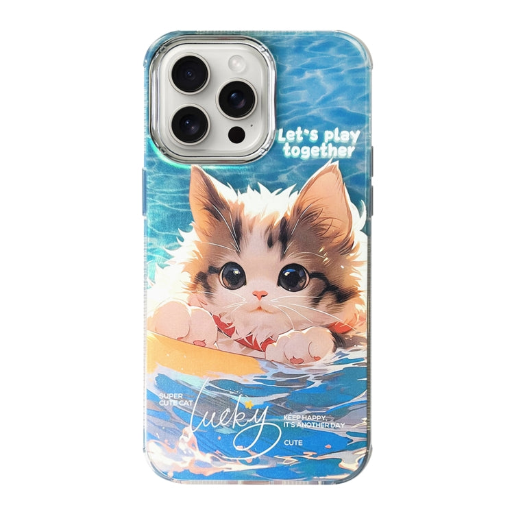 جراب هاتف مضاد للصدمات بتغطية كاملة وتصميم إشعاعي بنمط توضيحي، مناسب لهاتف iPhone 14 Pro وiPhone 14 Pro Max وiPhone 13 Pro Max وiPhone 13 Pro