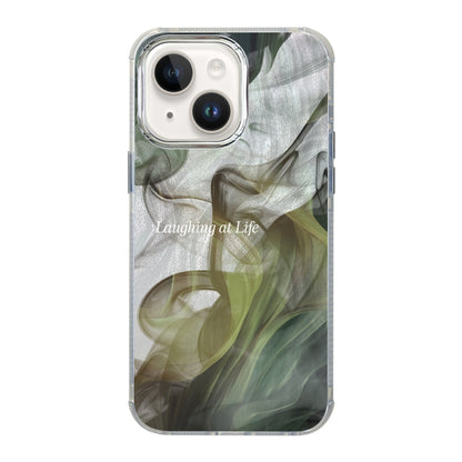 جراب هاتف مضاد للصدمات بتغطية كاملة وتصميم إشعاعي بنمط توضيحي، مناسب لأجهزة iPhone 13 وiPhone 12 وiPhone 12 Pro Max وiPhone 12 Pro