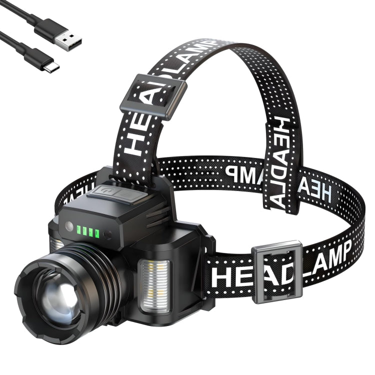 HL-03 Intelligent Induction Zoom Headlight Work Light, HL-03