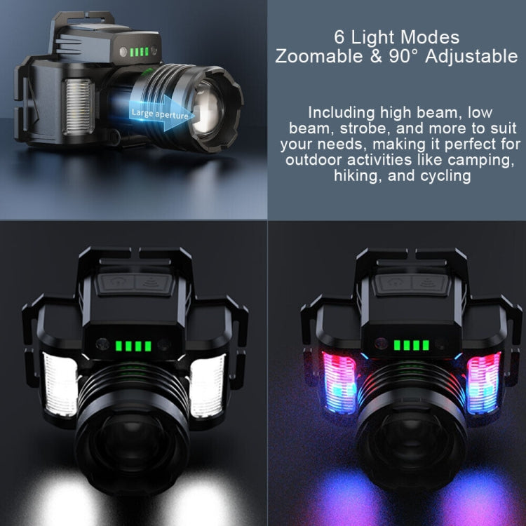 HL-03 Intelligent Induction Zoom Headlight Work Light, HL-03