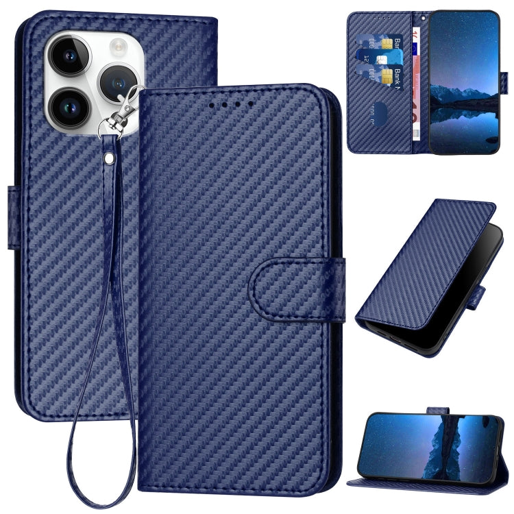 جراب هاتف YX0070 من ألياف الكربون مع مشبك جلدي وحزام، مناسب لأجهزة iPhone 13 Pro Max وiPhone 13 Pro وiPhone 13 وiPhone 13 mini وiPhone 12 / 12 Pro وiPhone 12 Pro Max