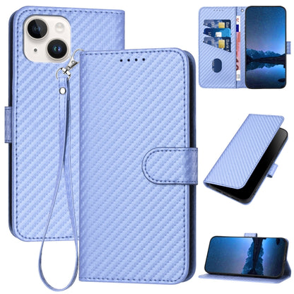 جراب هاتف YX0070 من ألياف الكربون مع مشبك جلدي وحزام، مناسب لأجهزة iPhone 13 Pro Max وiPhone 13 Pro وiPhone 13 وiPhone 13 mini وiPhone 12 / 12 Pro وiPhone 12 Pro Max
