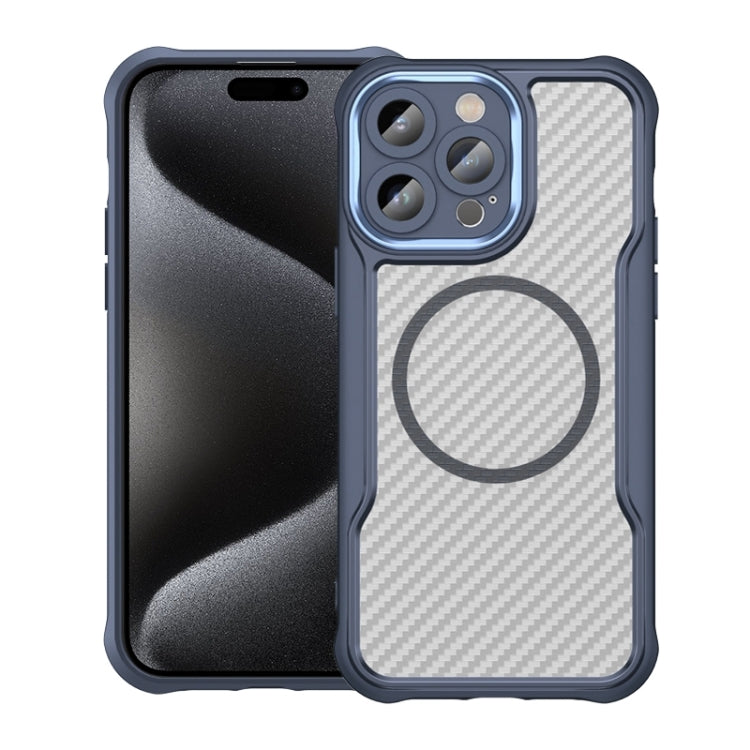 Carbon Fiber Texture MagSafe Translucent Phone Case, For iPhone 16 Pro Max, For iPhone 16 Pro, For iPhone 16 Plus, For iPhone 16, iPhone 16e, For iPhone 15 Pro Max