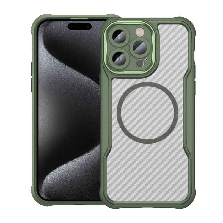 Carbon Fiber Texture MagSafe Translucent Phone Case, For iPhone 16 Pro Max, For iPhone 16 Pro, For iPhone 16 Plus, For iPhone 16, iPhone 16e, For iPhone 15 Pro Max