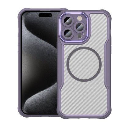 Carbon Fiber Texture MagSafe Translucent Phone Case, For iPhone 16 Pro Max, For iPhone 16 Pro, For iPhone 16 Plus, For iPhone 16, iPhone 16e, For iPhone 15 Pro Max