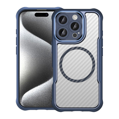 Carbon Fiber Texture MagSafe Translucent Phone Case, For iPhone 16 Pro Max, For iPhone 16 Pro, For iPhone 16 Plus, For iPhone 16, iPhone 16e, For iPhone 15 Pro Max