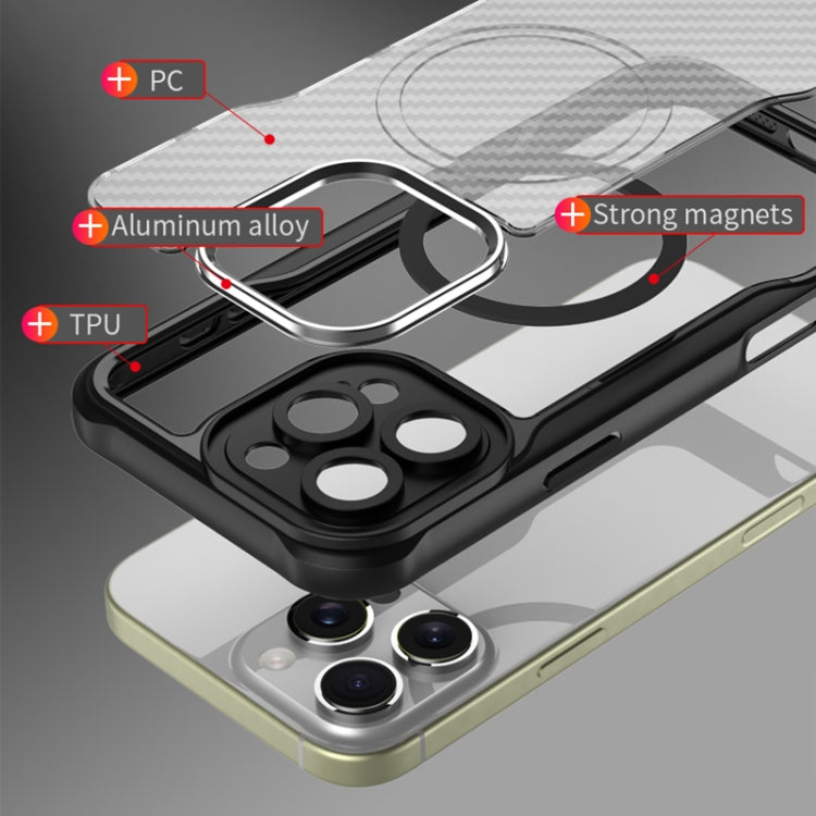Carbon Fiber Texture MagSafe Translucent Phone Case, For iPhone 16 Pro Max, For iPhone 16 Pro, For iPhone 16 Plus, For iPhone 16, iPhone 16e, For iPhone 15 Pro Max