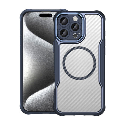 Carbon Fiber Texture MagSafe Translucent Phone Case, For iPhone 16 Pro Max, For iPhone 16 Pro, For iPhone 16 Plus, For iPhone 16, iPhone 16e, For iPhone 15 Pro Max