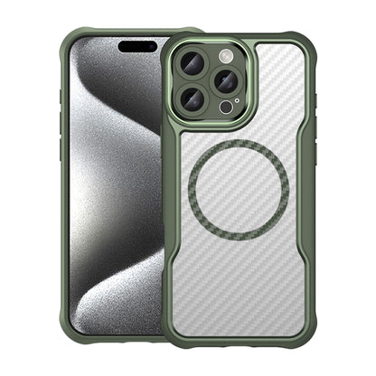 Carbon Fiber Texture MagSafe Translucent Phone Case, For iPhone 16 Pro Max, For iPhone 16 Pro, For iPhone 16 Plus, For iPhone 16, iPhone 16e, For iPhone 15 Pro Max