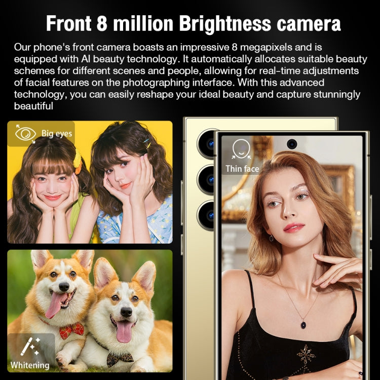 S24 Ultra / L26A, 6.75 inch Screen, Android 8.1 MTK6753 Octa Core, Network: 4G, Dual SIM