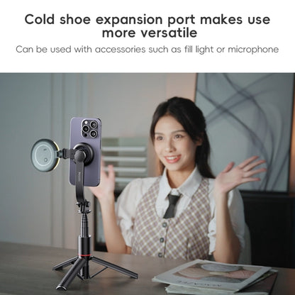 Yesido SF19 Magnetic Cell Phone Tripod Bluetooth Remote Control Selfie Stick