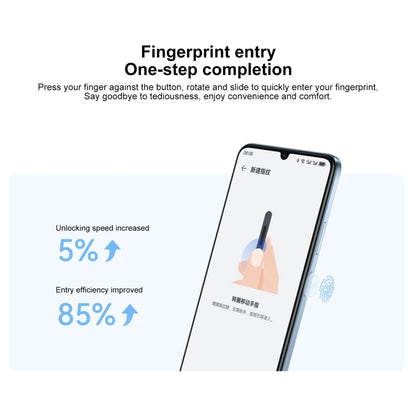 HUAWEI Enjoy 70S, Side Fingerprint Identification, 6.75 inch HarmonyOS 4.2 Octa Core 2.4GHz, Network: 4G, Not Support Google Play