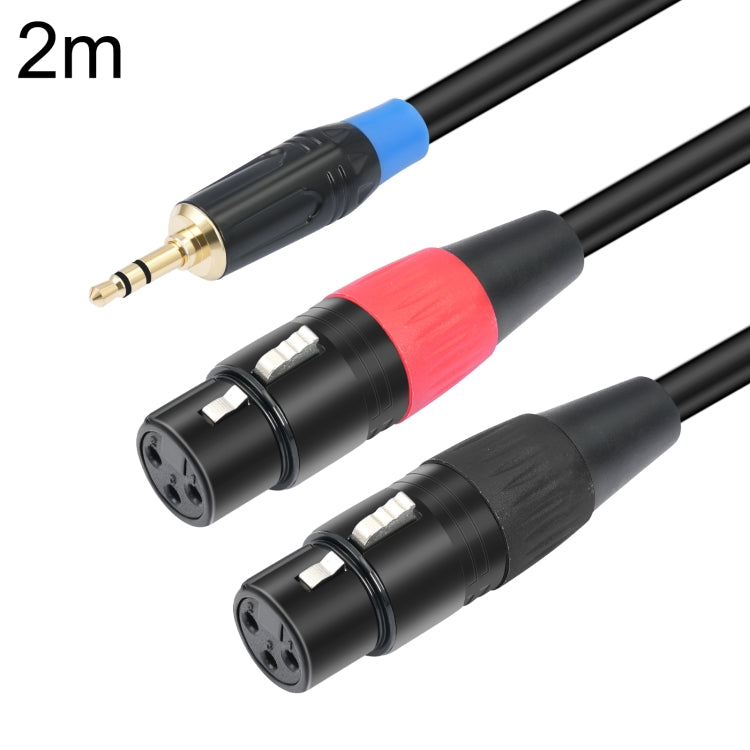 TC195BUXK107RE 3.5mm Male to Dual XLR 3pin Female Audio Cable