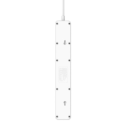 LDNIO SC5319 5-position Travel Home Office Socket with 38W USB Ports, Cable Length: 2m