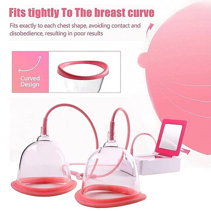 Portable USB Charging Chest Electric Massage Instrument, Ordinary Paragraph, Remote Control