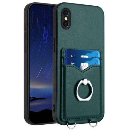 R20 Ring Card Holder Phone Case