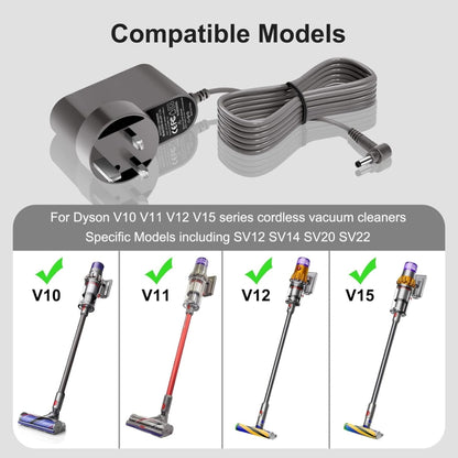 35W 30.45V 1.1A Power Adapter For Dyson, EU Plug, US Plug, UK Plug