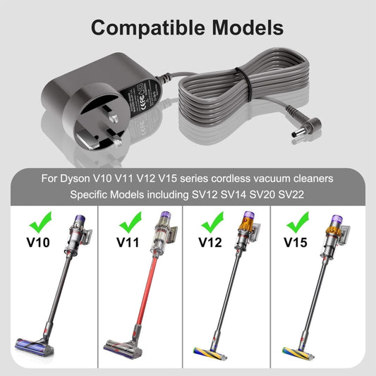 35W 30.45V 1.1A Power Adapter For Dyson, EU Plug, US Plug, UK Plug