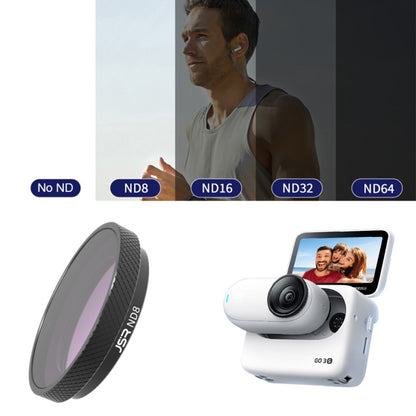 For Insta360 GO 3S JUNESTAR Camera Lens Filter, MCUV, CPL, ND8, ND16, ND32, ND64, NIGHT, STAR, Adjustable CPL, 2 in 1 UV, 3 in 1 UV, 3 in 1 CPL ND8-16, 4 in 1 NDPL, 4 in 1 ND, 6 in 1 STAR CPL ND, 6 in 1 Adjustable, 8 in 1 UV CPL ND NIGHT