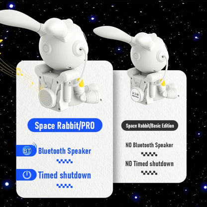 G002 Space Rabbit Starry Sky Projection Lamp Bluetooth Speaker 2 in 1 Laser Light