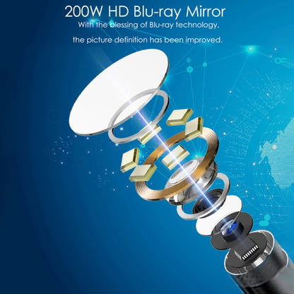 T21 4.5 inch IPS Color Screen 7.9mm Triple Camera Split Hard Cable Industrial Endoscope