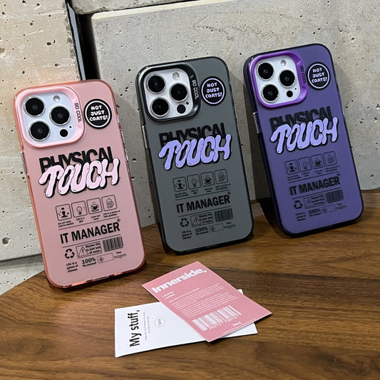 English Label Double-sided Frosted Phone Case, For iPhone 15 Pro Max, For iPhone 15 Pro, For iPhone 15 Plus, For iPhone 15, For iPhone 14 Plus, For iPhone 14, For iPhone 14 Pro, For iPhone 14 Pro Max, For iPhone 13 Pro Max, For iPhone 13 Pro�����������...