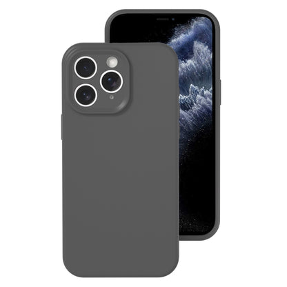 جراب هاتف بتغطية كاملة من السيليكون السائل بفتحة دقيقة، مناسب لهاتف iPhone 11 Pro