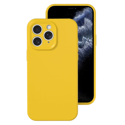 جراب هاتف بتغطية كاملة من السيليكون السائل بفتحة دقيقة، مناسب لهاتف iPhone 11 Pro