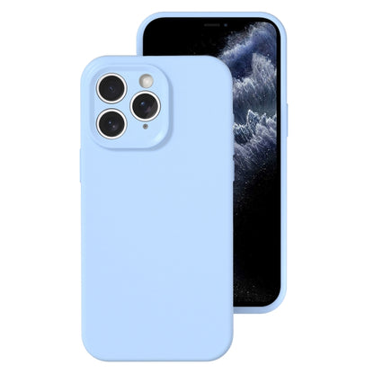 جراب هاتف بتغطية كاملة من السيليكون السائل بفتحة دقيقة، مناسب لهاتف iPhone 11 Pro