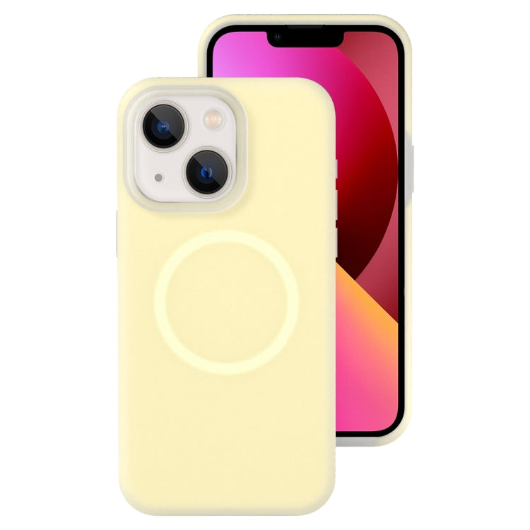 جراب هاتف مغناطيسي من السيليكون السائل الهلامي، مناسب لهاتف iPhone 13 Pro Max، وiPhone 13 Pro، وiPhone 13، وiPhone 12