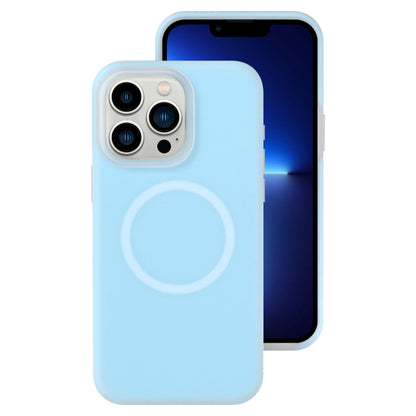 جراب هاتف مغناطيسي من السيليكون السائل الهلامي، مناسب لهاتف iPhone 13 Pro Max، وiPhone 13 Pro، وiPhone 13، وiPhone 12
