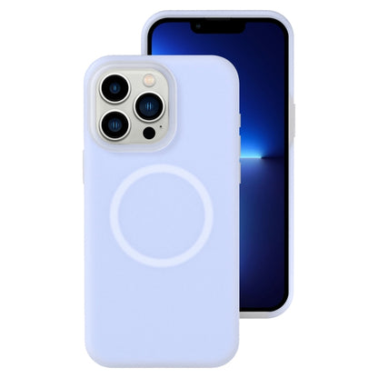 جراب هاتف مغناطيسي من السيليكون السائل الهلامي، مناسب لهاتف iPhone 13 Pro Max، وiPhone 13 Pro، وiPhone 13، وiPhone 12
