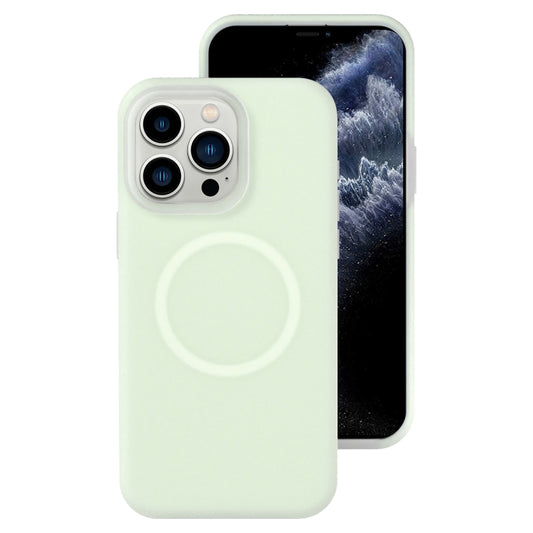 جراب هاتف مغناطيسي من السيليكون السائل من جيلي ماج سيف، مناسب لهاتف iPhone 11 Pro